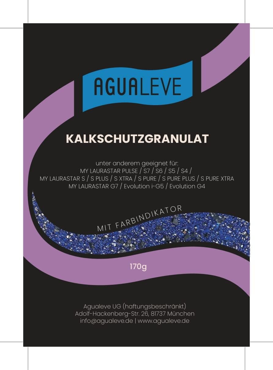 AGUALEVE Kalkschutzgranulat für LAURASTAR Bügelsysteme (als 1x 170g, 3x 170g und 6x 170g erhältlich)