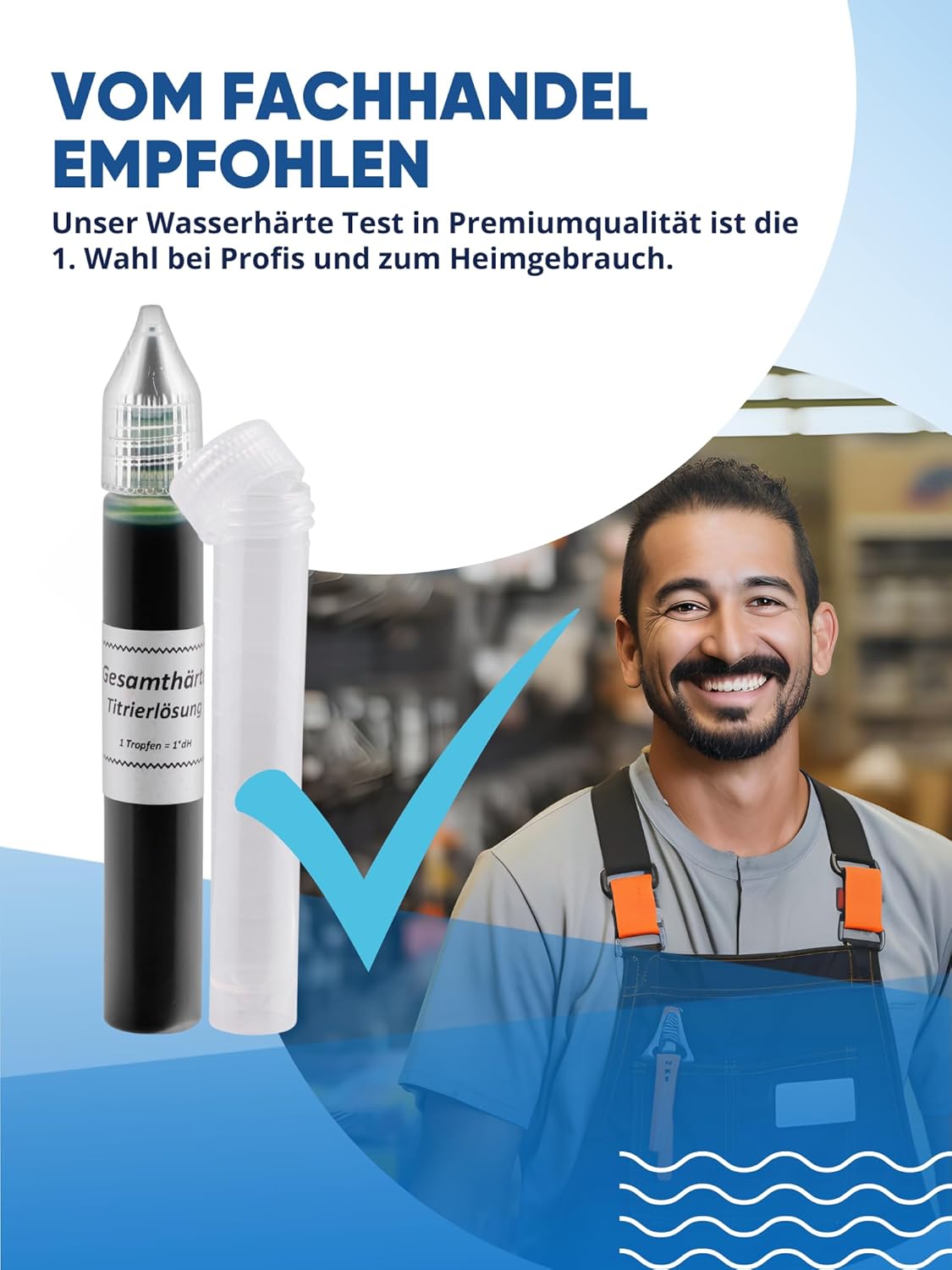 Wasserhärte Test