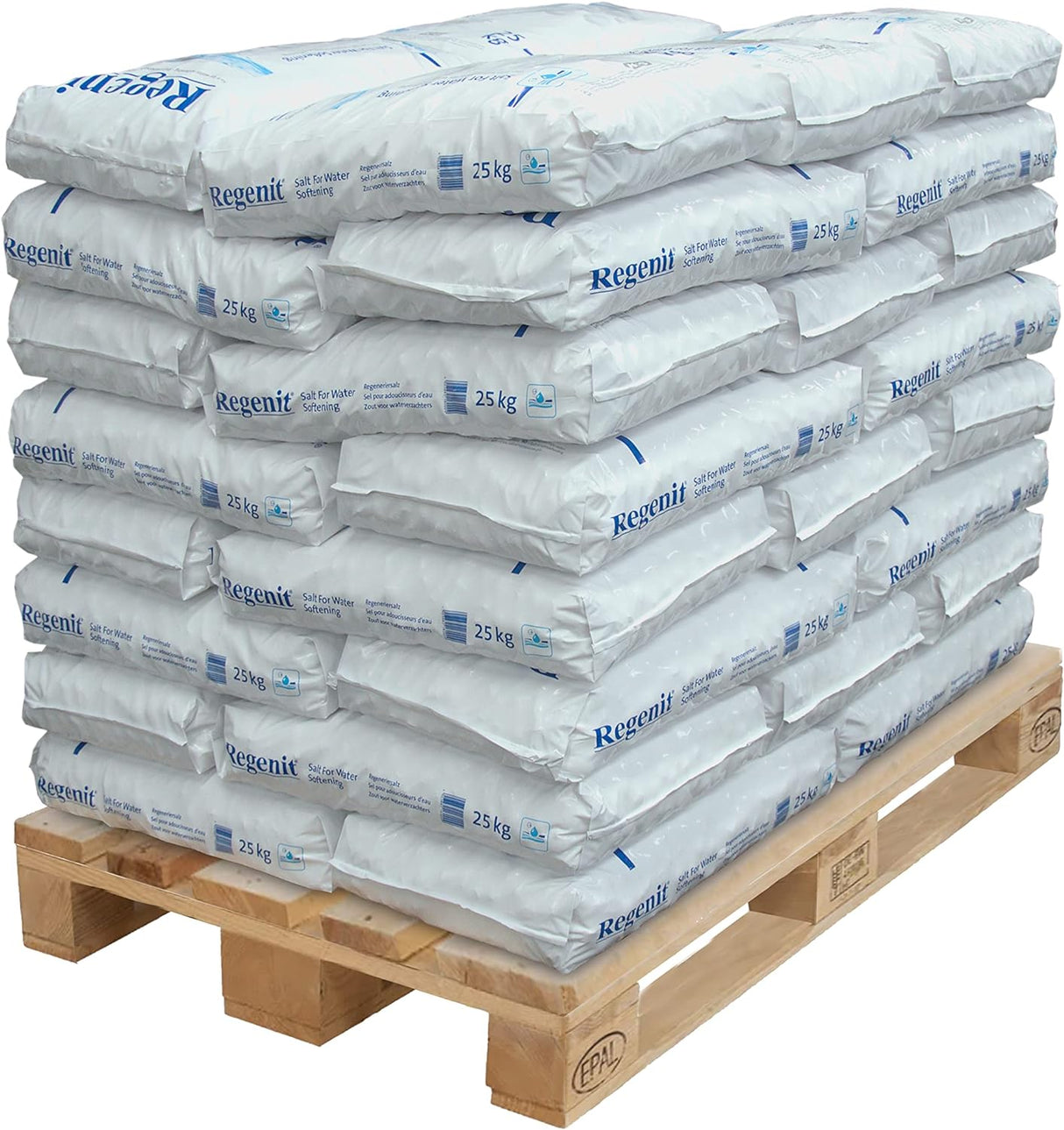 REGENIT Salztabletten für Wasserenthärtungsanlagen (als 20x 25kg und 40x 25kg erhältlich)