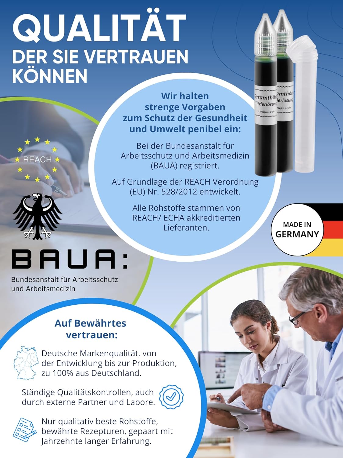Wasserhärte Test