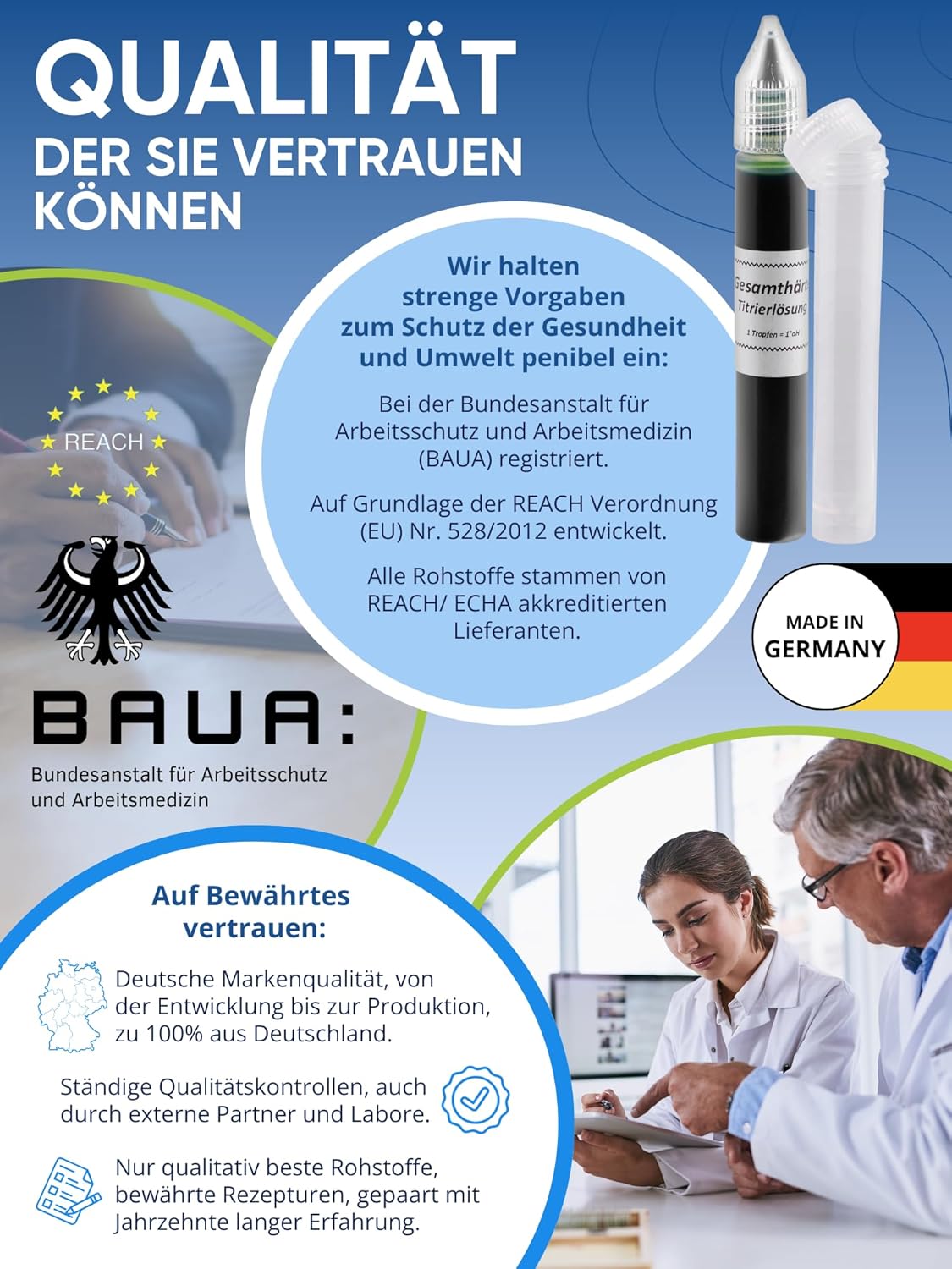 Wasserhärte Test