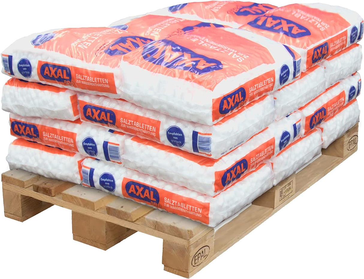 AXAL Salztabletten für Wasserenthärtungsanlagen (in verschiedenen Sackgrößen und Mengen erhältlich)