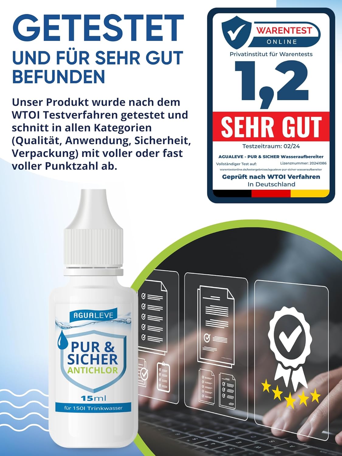 AGUALEVE® Antichlor 15 ml