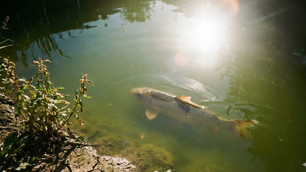 Teichpflege im Sommer