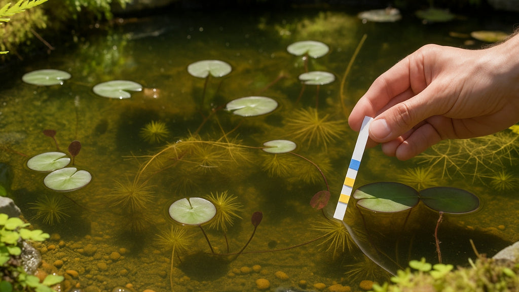 Sauerstoff messen im Teich