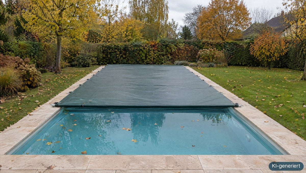Pool winterfest machen: So kommt Ihr Pool ohne Frostschäden und Algen durch den Winter