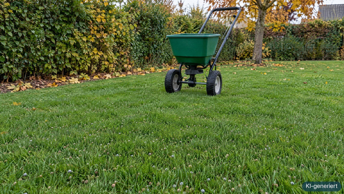 Rasen im Herbst düngen: Wann der richtige Zeitpunkt ist und warum Kalium vor dem Winter zählt