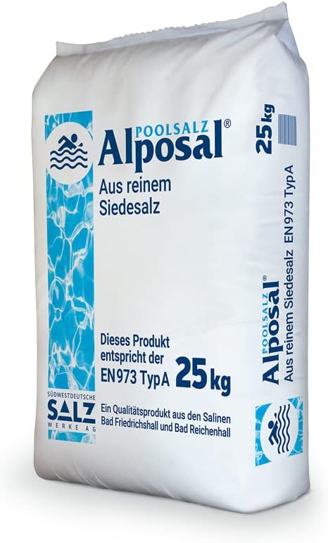 ALPOSAL Poolsalz (als 20x 25kg und 40x 25kg erhältlich)