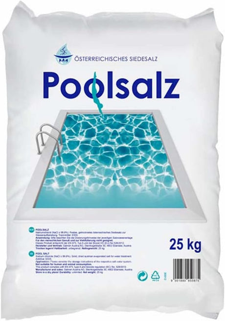 POOLSALZ Poolsalz (als 20x 25kg und 40x 25kg erhältlich)