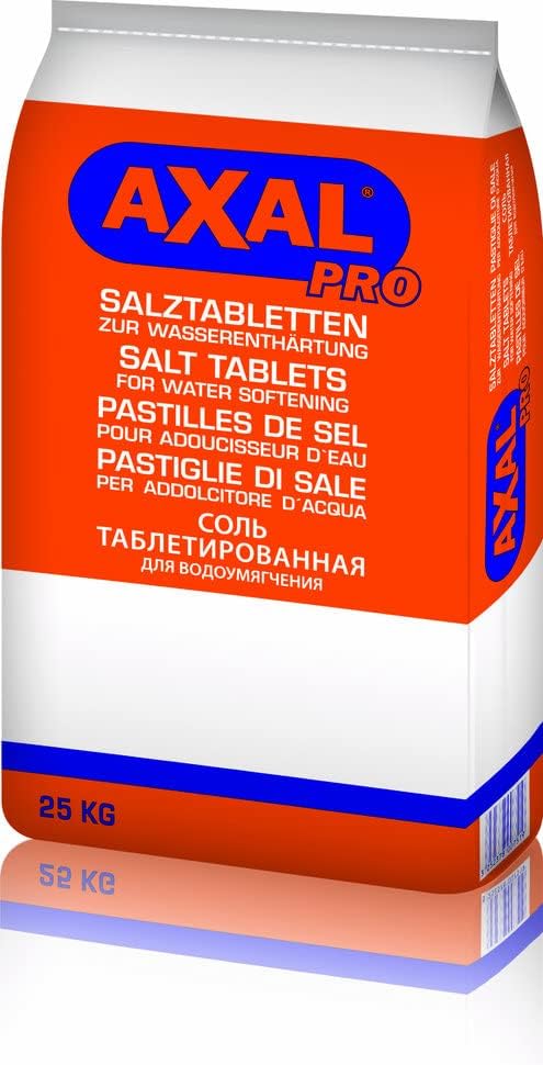 AXAL Salztabletten für Wasserenthärtungsanlagen (in verschiedenen Sackgrößen und Mengen erhältlich)
