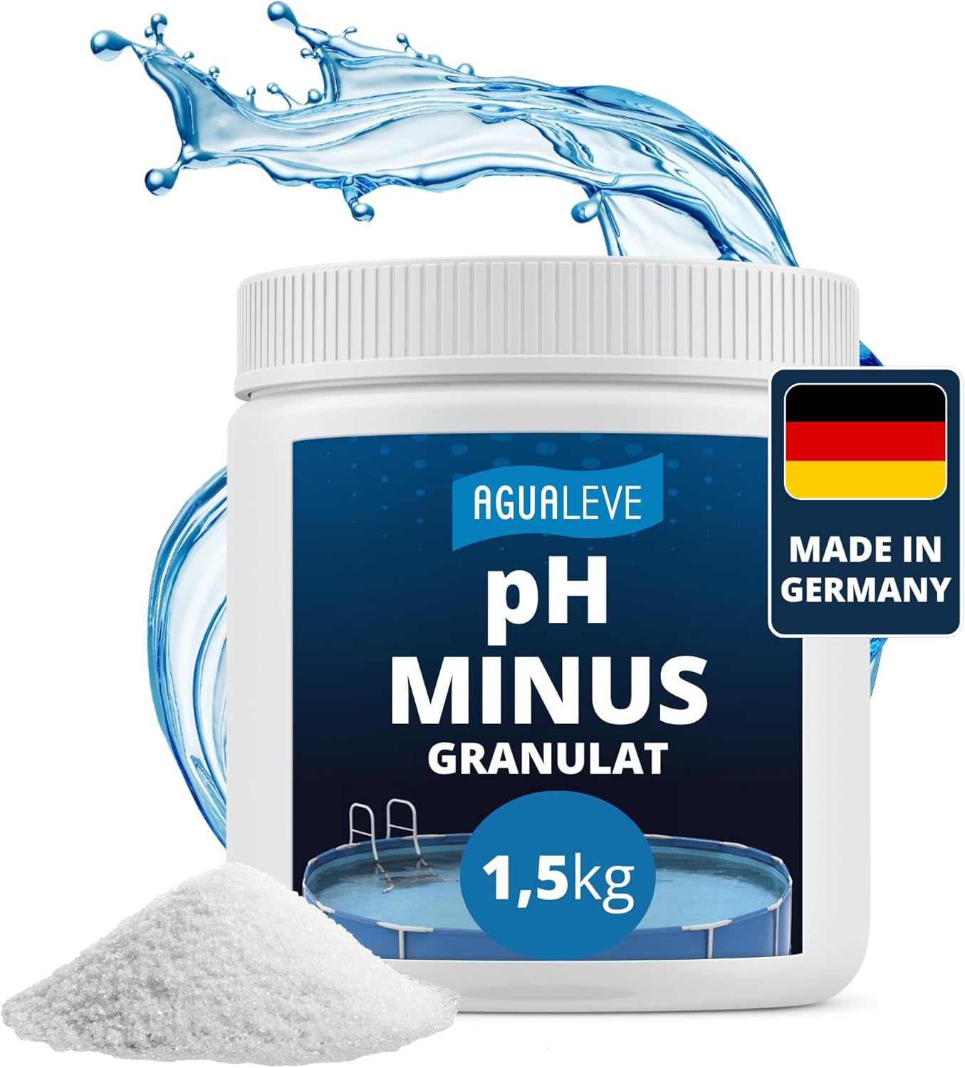 AGUALEVE® pH Minus Granulat 1,5kg