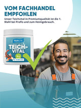 Teichvital (1 kg oder 2,5 kg) ideale Wasserwerte AGUALEVE®