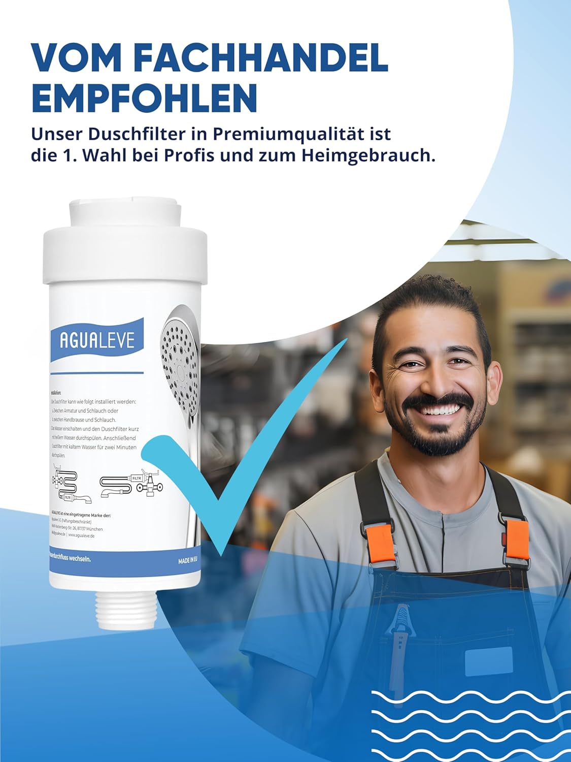 Duschfilter gegen Kalk, Schwermetalle & mehr