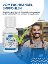 AGUALEVE PUR & SICHER **mit** Chlor 100ml