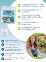 AGUALEVE® Fadenalgenvernichter (als 1 kg und 5 kg erhältlich)