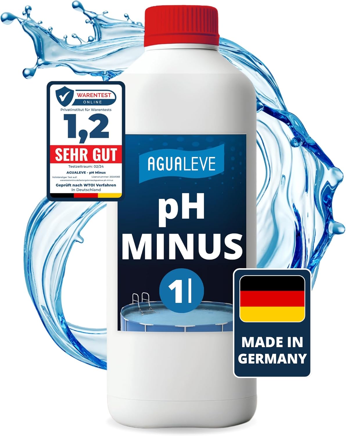 AGUALEVE® pH Minus 1 Ltr.