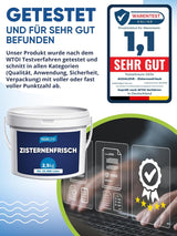 AGUALEVE® Zisternenfrisch  (als 0,5 Kg, 1 Kg, 2,5 Kg und 5 Kg erhältlich)