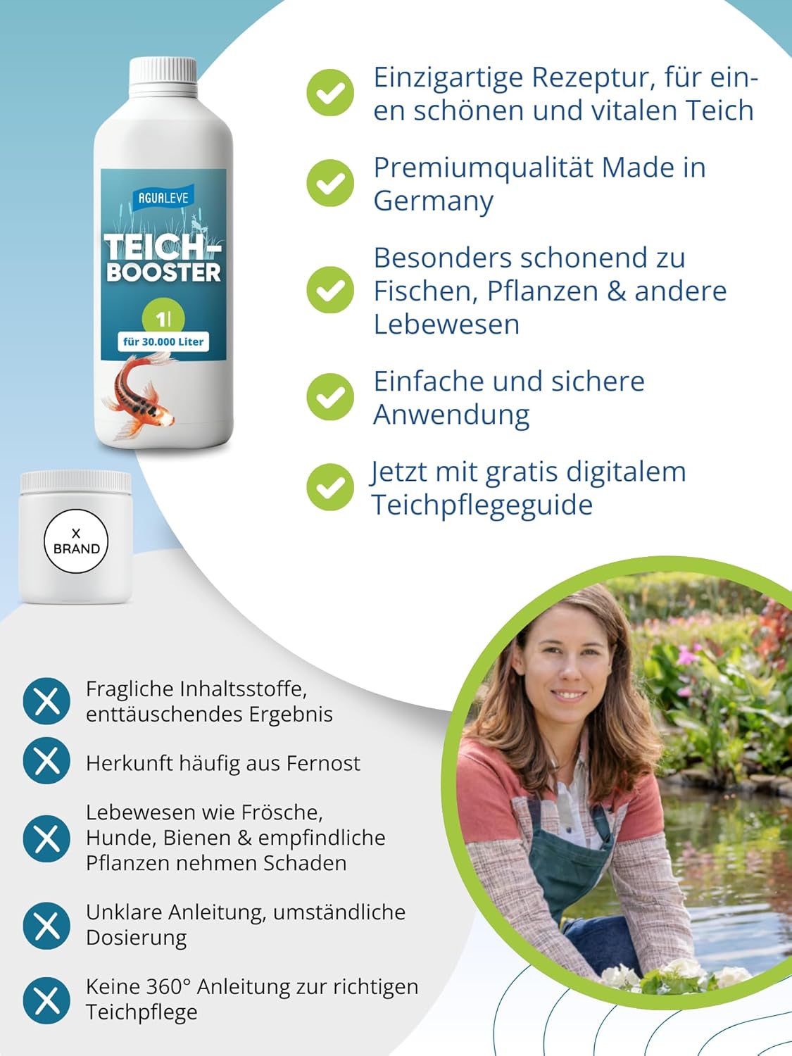 AGUALEVE® Teichbooster 1l
