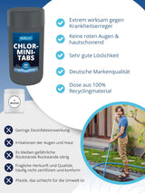 AGUALEVE® Chlor-Minitabs 200 Stück schnelllöslich