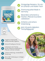 Teichvital (1 kg oder 2,5 kg) ideale Wasserwerte AGUALEVE®