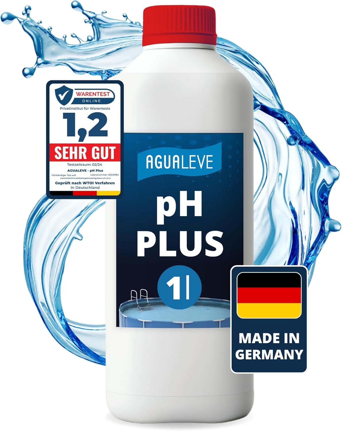 AGUALEVE® pH Plus 1 Ltr.