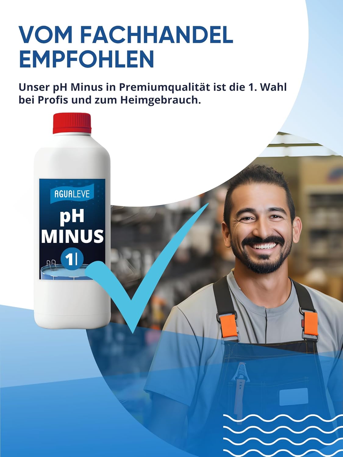 AGUALEVE® pH Minus 1 Ltr.