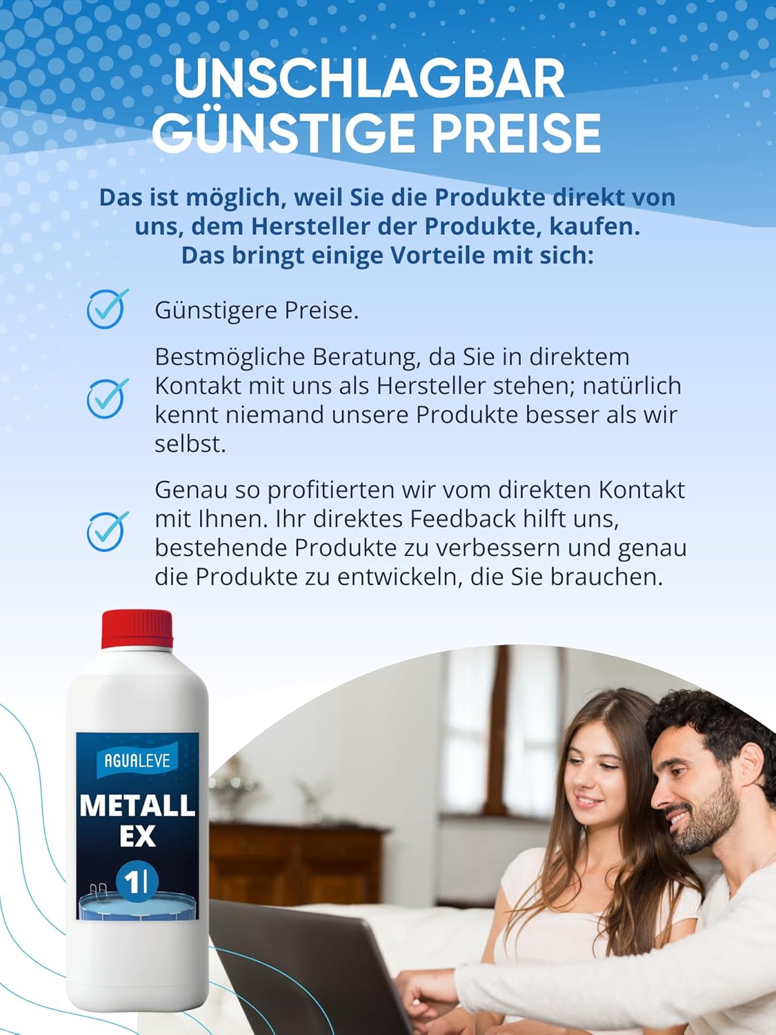AGUALEVE® Metall Ex 1 Ltr.