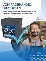 AGUALEVE® Chlorgranulat schnelllöslich (als 1 Kg und 5 Kg erhältlich)