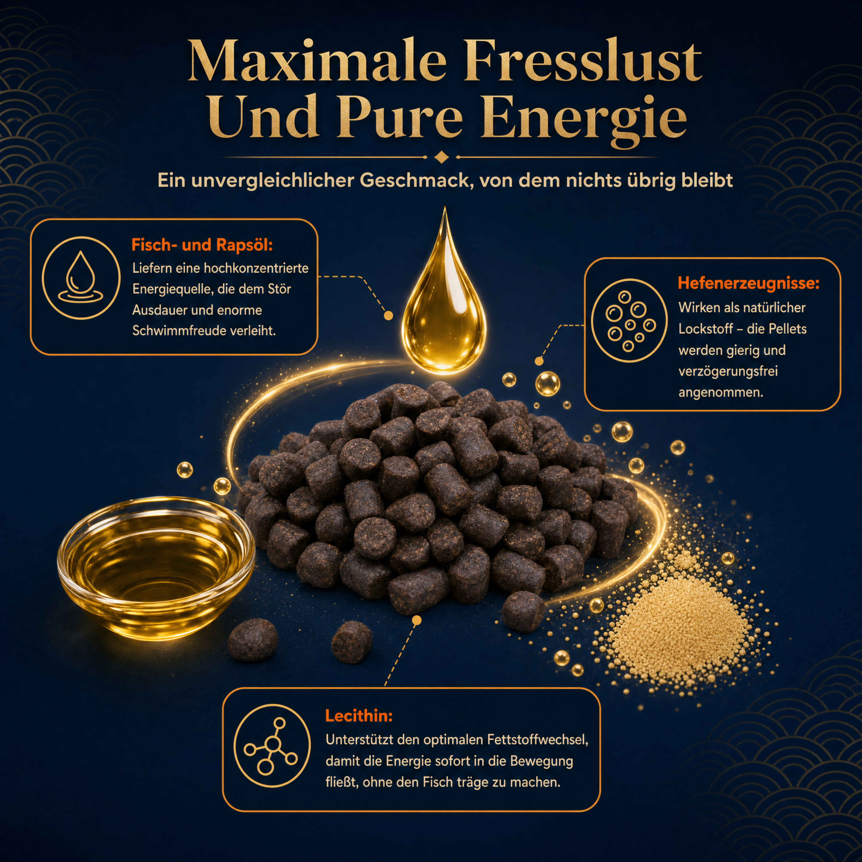 PRO STÖR Störfutter Pellets ganzjährig | sinkende Pellets 4,5 mm