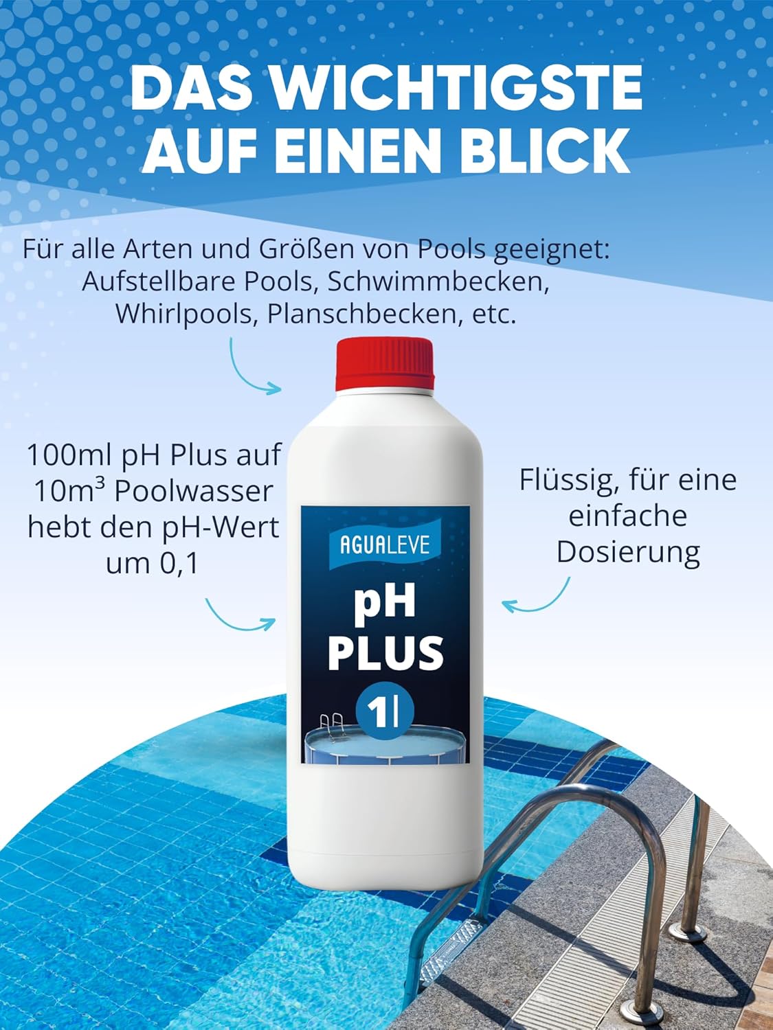 AGUALEVE® pH Plus 1 Ltr.