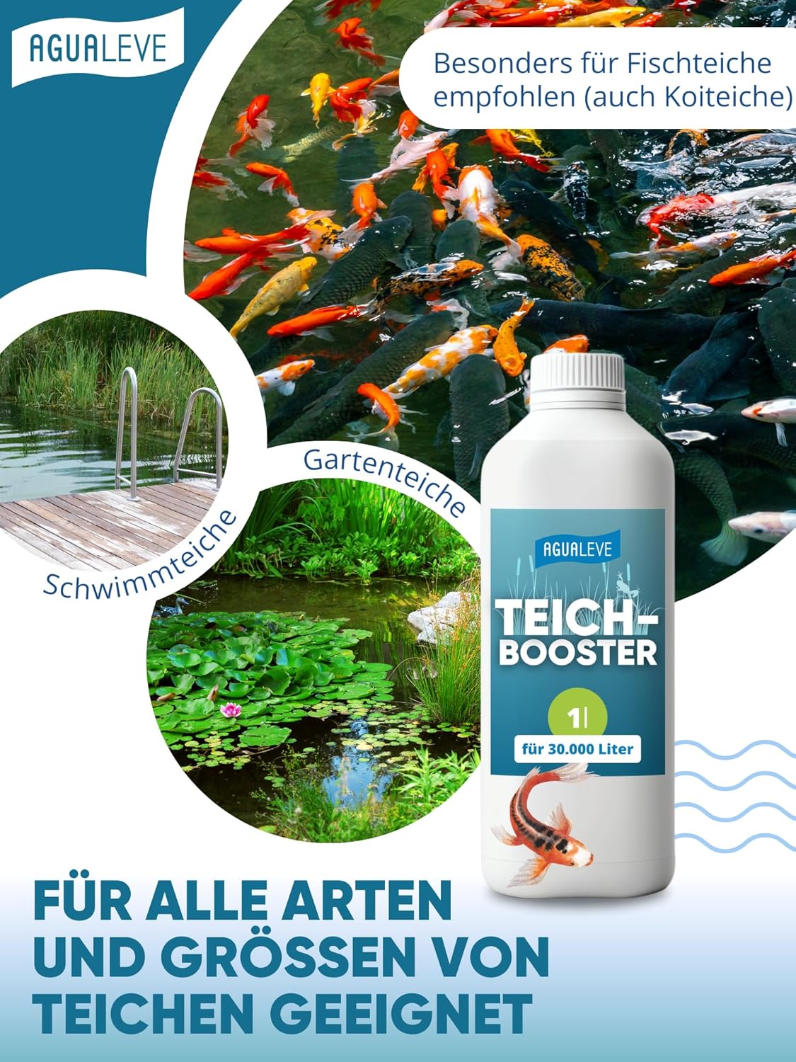 AGUALEVE® Teichbooster 1l
