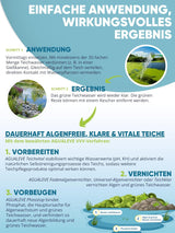 Teichklar (1 l oder 5 l ) Teichwasser klar bekommen mit AGUALEVE®