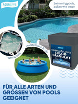 AGUALEVE® Chlorgranulat schnelllöslich (als 1 Kg und 5 Kg erhältlich)