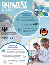 Teichvital (1 kg oder 2,5 kg) ideale Wasserwerte AGUALEVE®