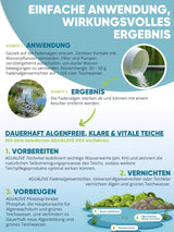 AGUALEVE® Fadenalgenvernichter (als 1 kg und 5 kg erhältlich)