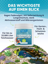 AGUALEVE® Fadenalgenvernichter (als 1 kg und 5 kg erhältlich)
