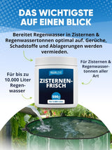 AGUALEVE® Zisternenfrisch  (als 0,5 Kg, 1 Kg, 2,5 Kg und 5 Kg erhältlich)