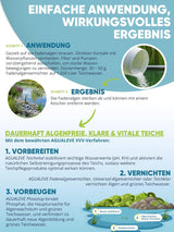 AGUALEVE® Fadenalgenvernichter (als 1 kg und 5 kg erhältlich)