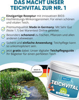 Teichvital (1 kg oder 2,5 kg) ideale Wasserwerte AGUALEVE®