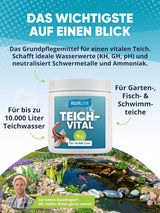 Teichvital (1 kg oder 2,5 kg) ideale Wasserwerte AGUALEVE®
