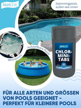 AGUALEVE® Chlor-Minitabs 200 Stück schnelllöslich