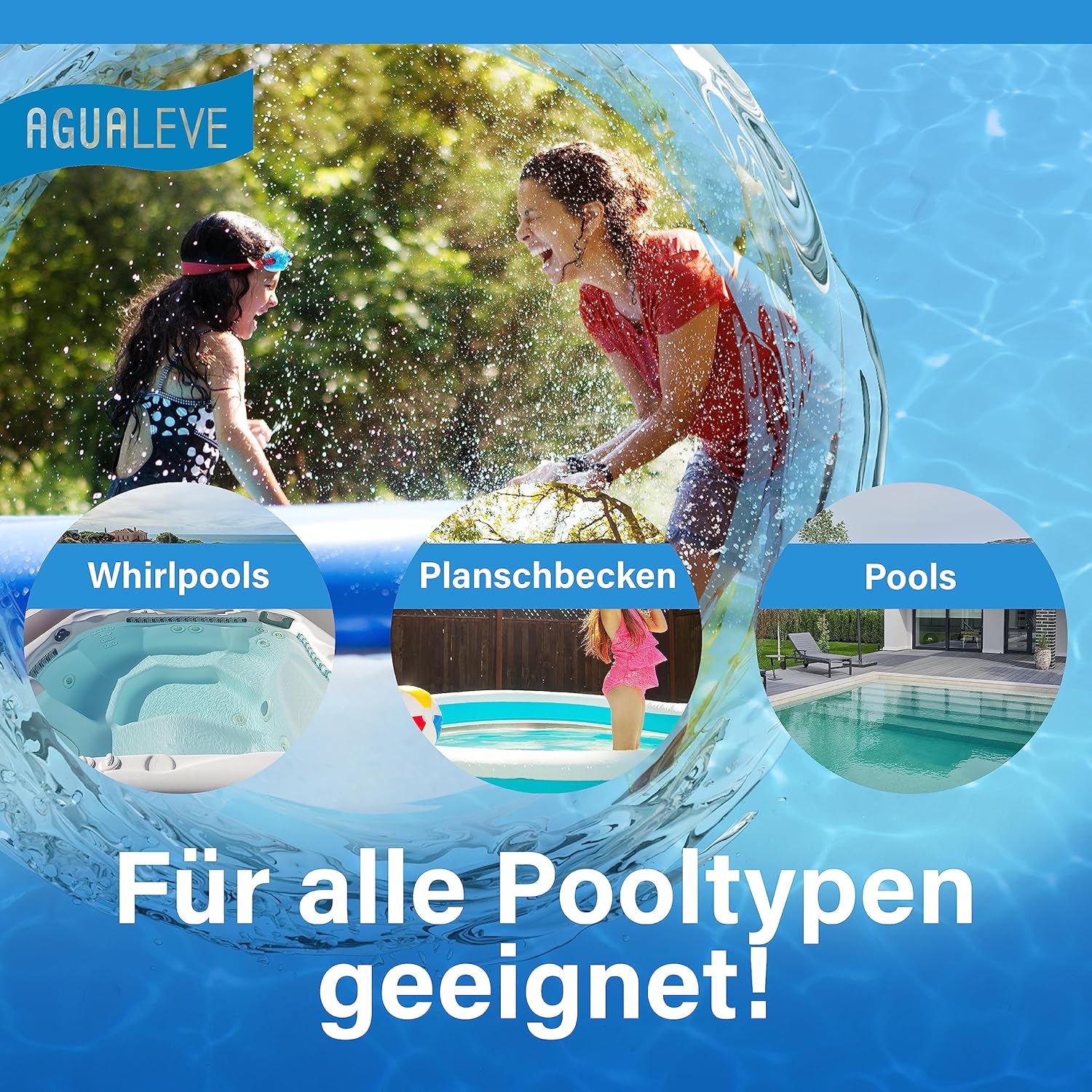 Flockkartuschen Pool 1kg (8x125g)