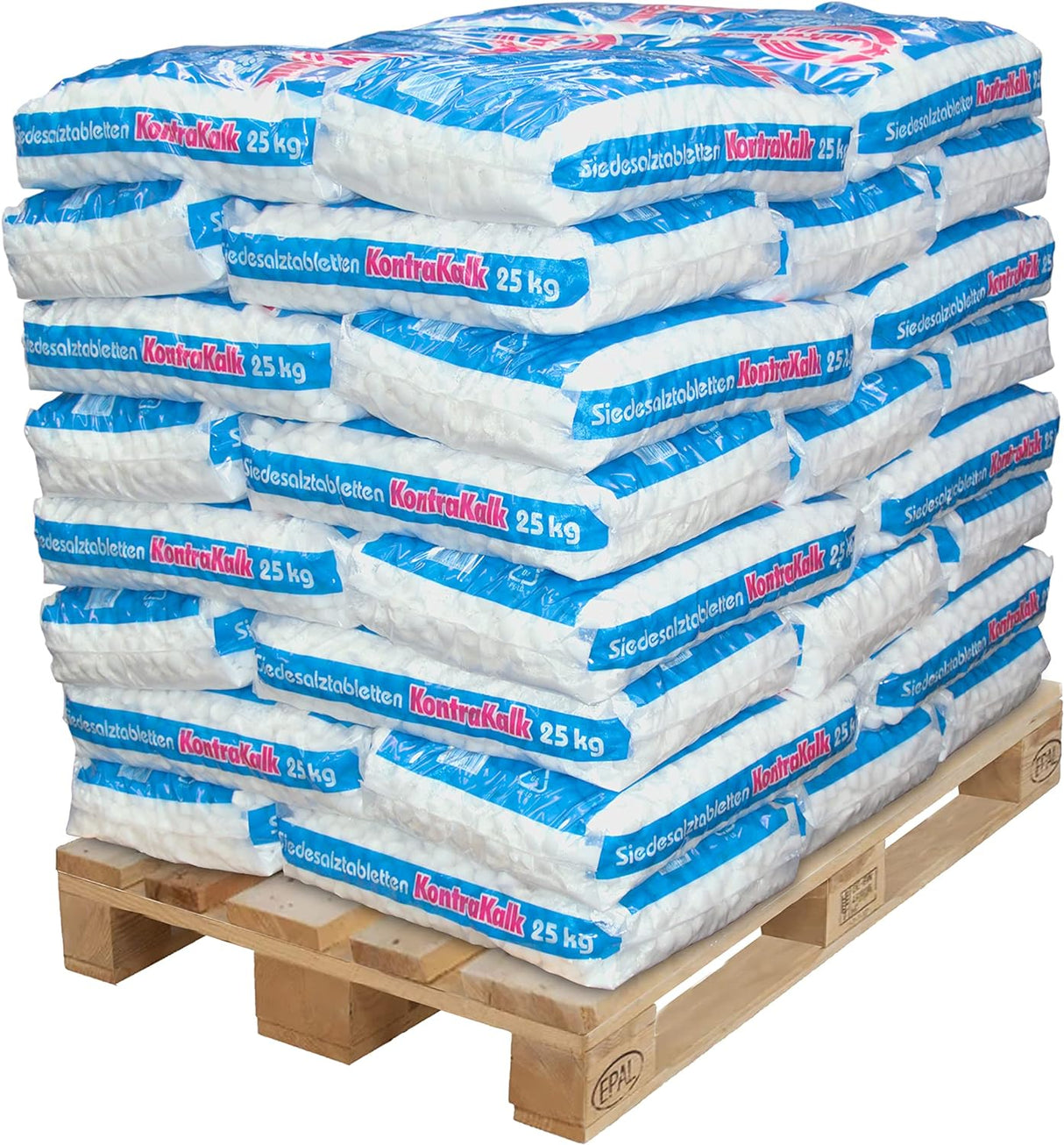 KontraKalk Salztabletten für Wasserenthärtungsanlagen (als 20x 25kg und 40x 25kg erhältlich)
