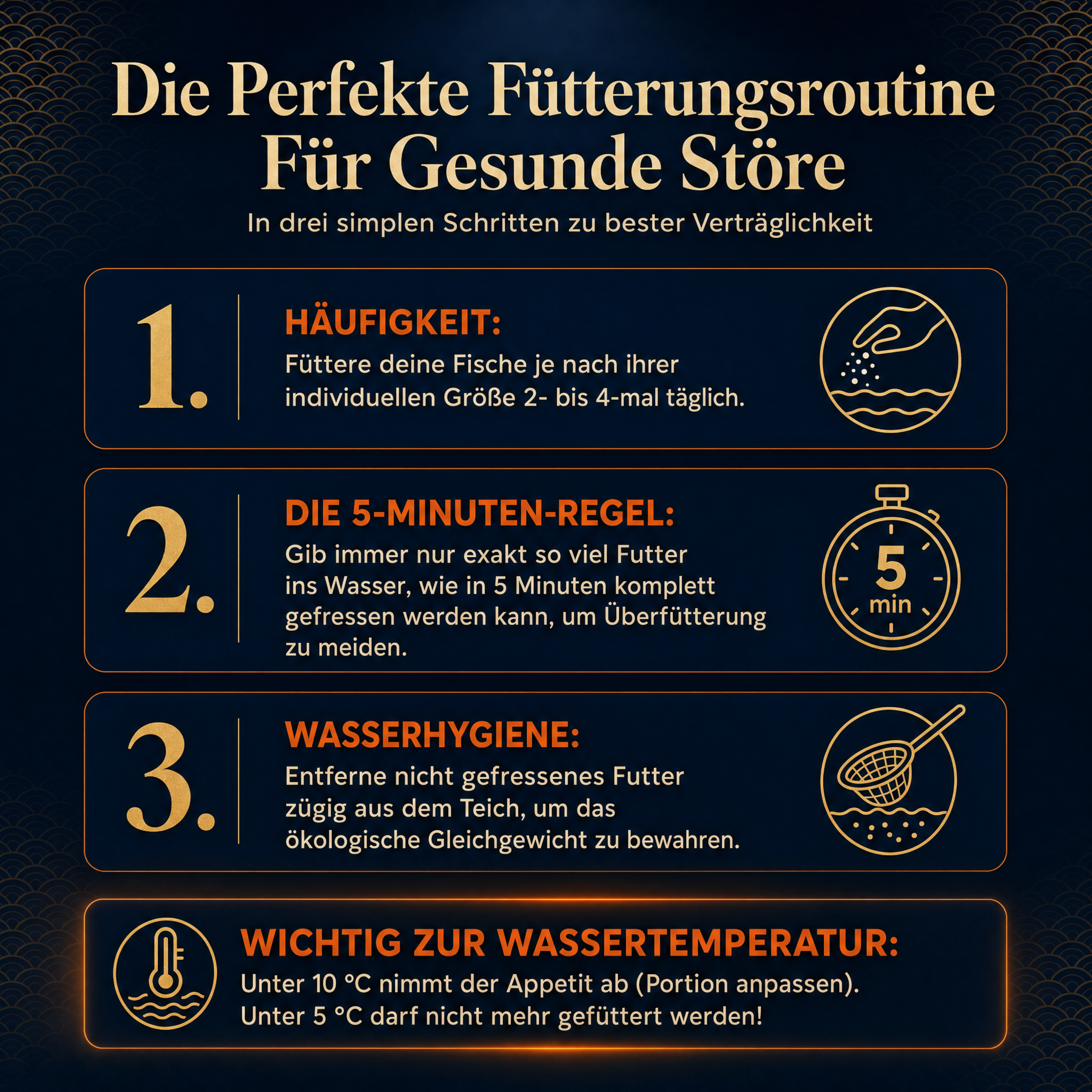 PRO STÖR Störfutter Pellets ganzjährig | sinkende Pellets 4,5 mm