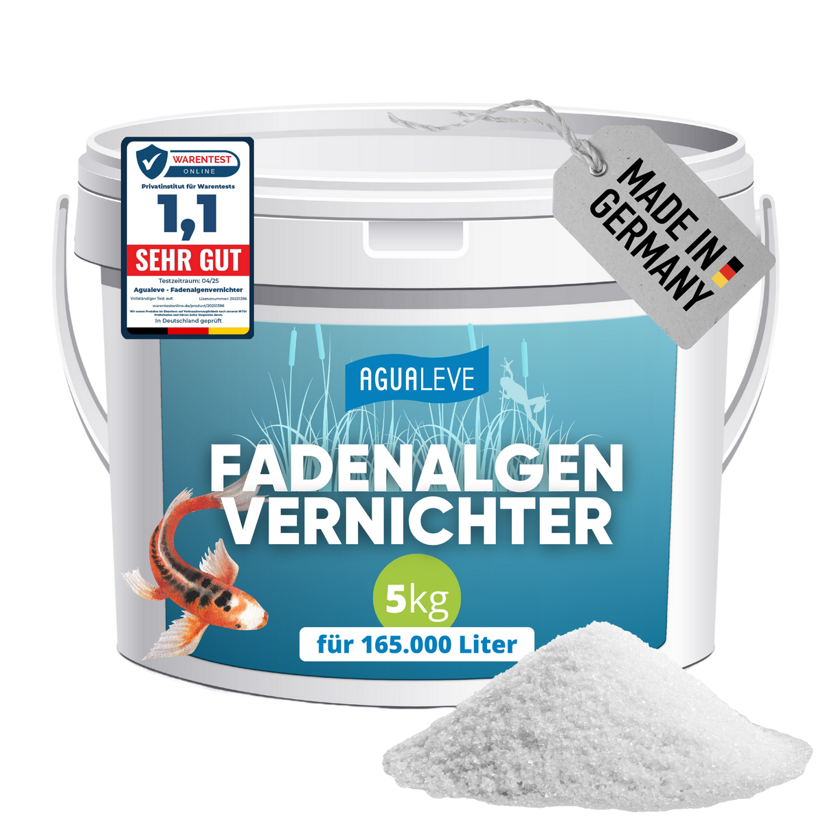 AGUALEVE® Fadenalgenvernichter (als 1 kg und 5 kg erhältlich)