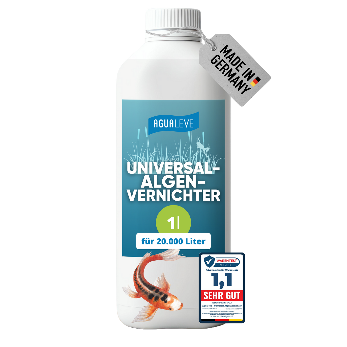 Universal-Algenvernichter Teich (1 l oder 5 l) AGUALEVE®