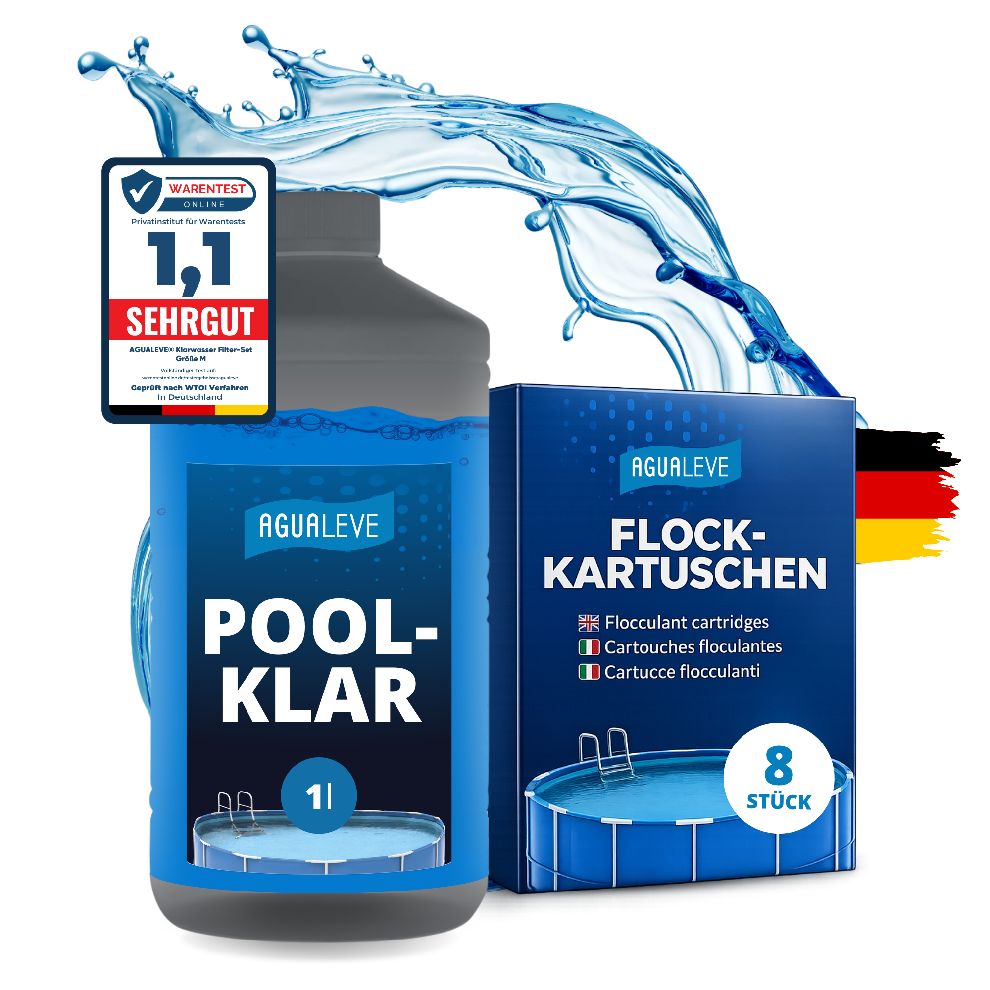 Klarwasser Filter-Set Pool