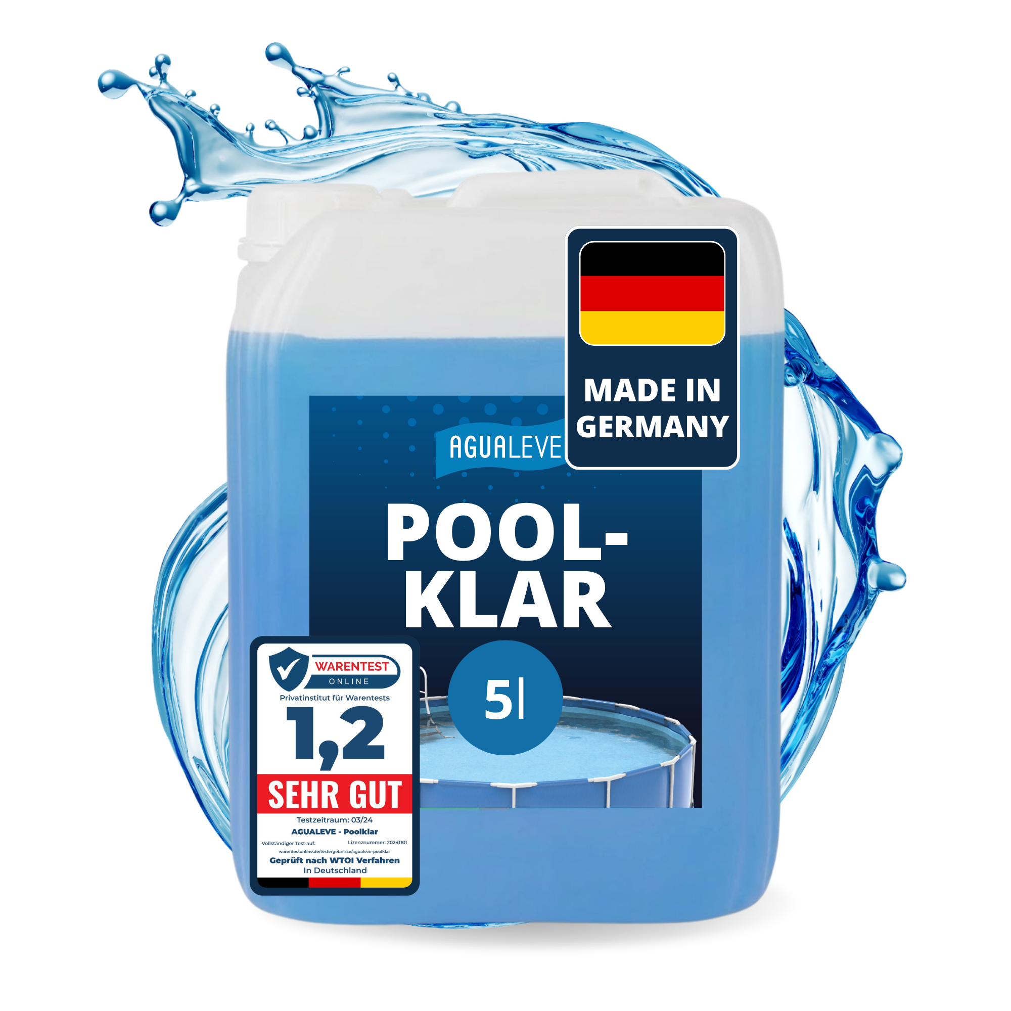 Poolklar für kristallklares Wasser