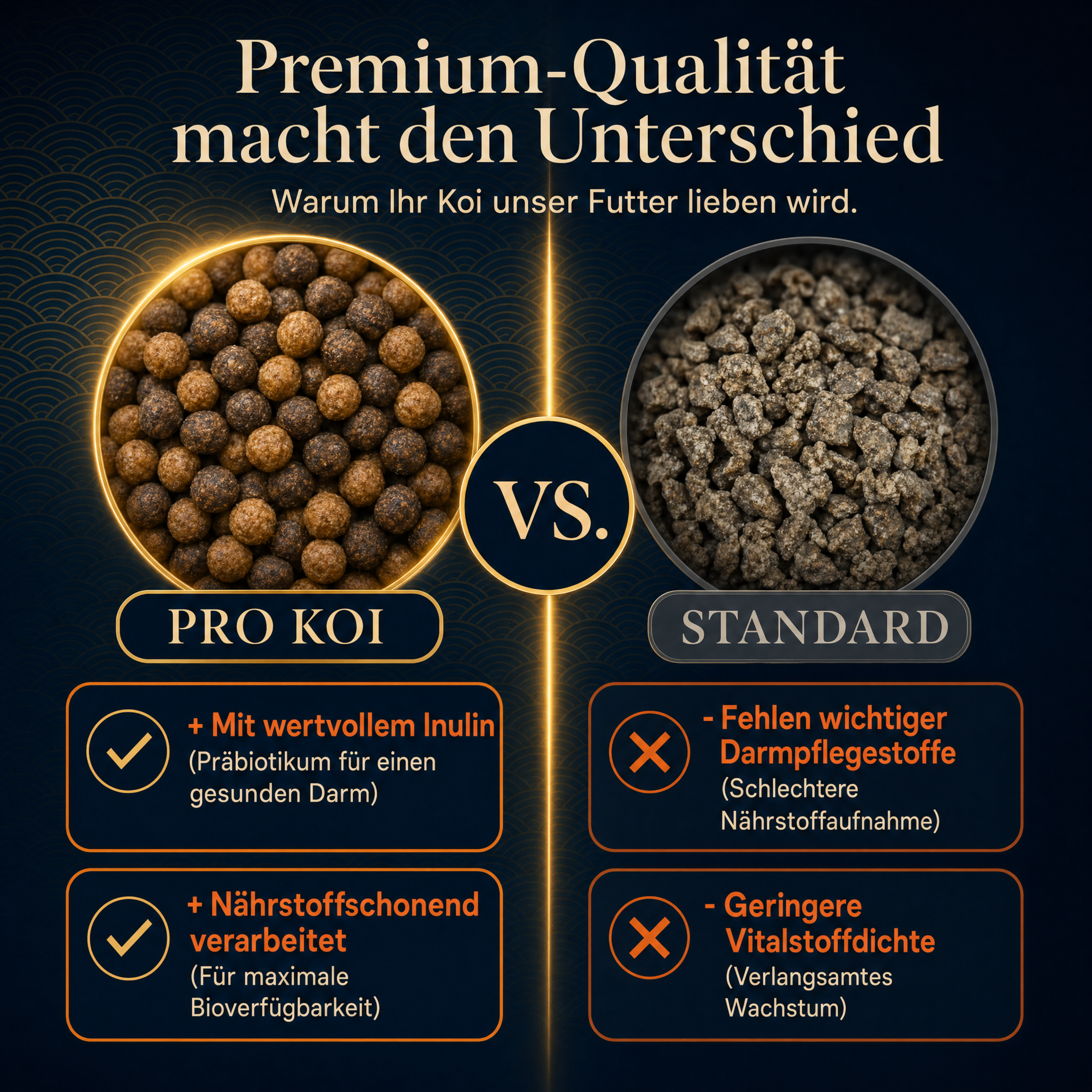 PRO KOI Sommerfutter Mix Ganzjahresmix | schwimmende Pellets 6 mm