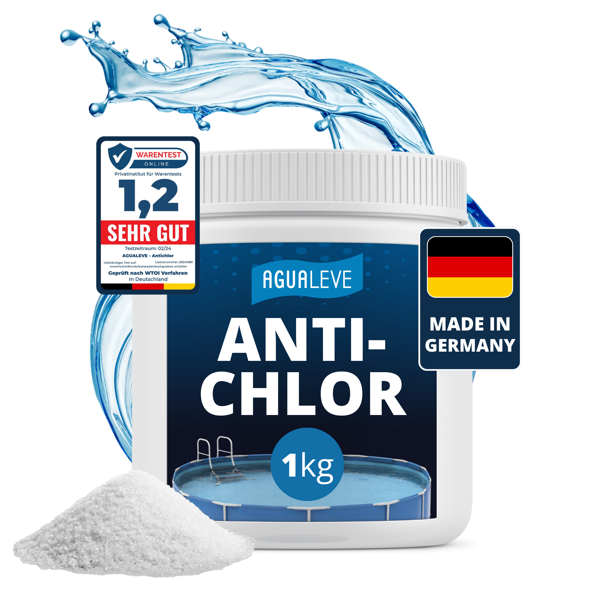 Antichlor Chlorabbau Pool